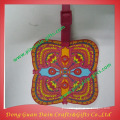 Personalized soft pvc luggage tags with customer logo